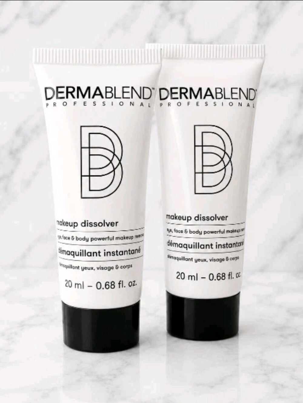 2 Dermablend Professional Makeup Dissolver 20ml/.68 oz each NEW! DISCONTINUED!
